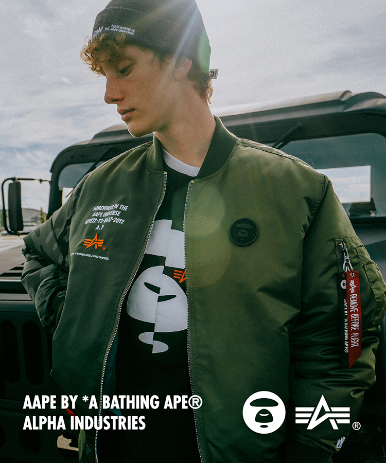 aape by a bathing ape jacket